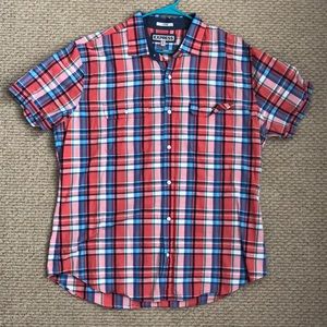 Express Short Sleeve Button Down